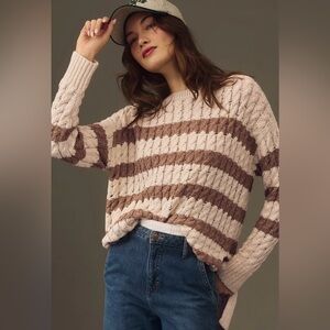 Pilcro Longline Stitch Sweater – Oversized XXS. EUC